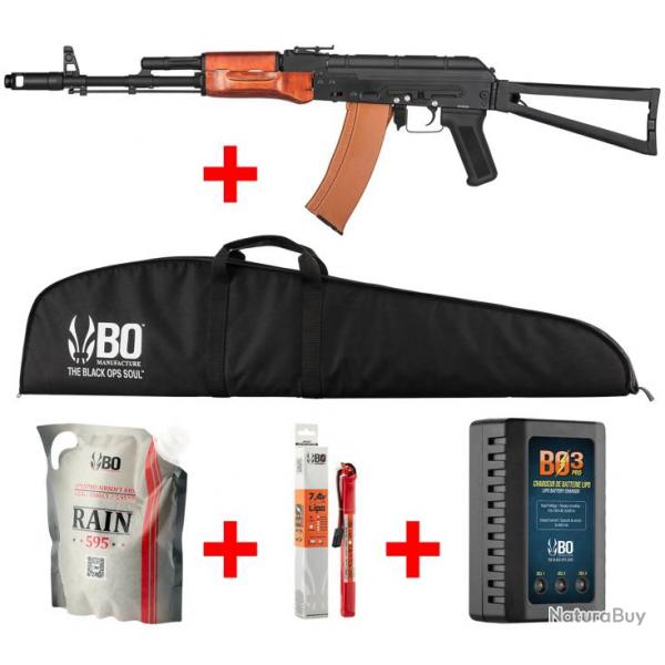 Pack Airsoft AK74 AEG Double Bell BF24