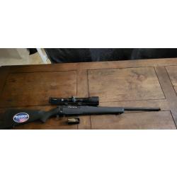 Carabine cal 243 mossberg patriot plus lunette