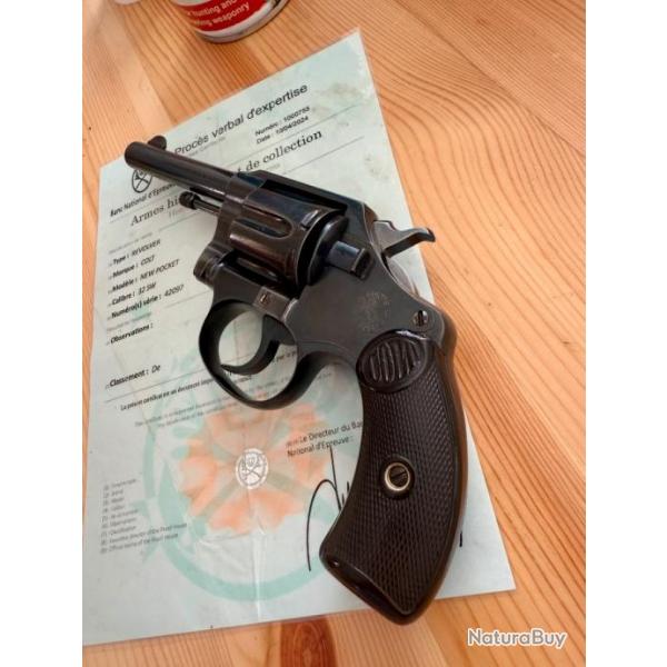 COLT POCKET POSITIVE TARDIF PONTET LARGE EN 32 SW LONG