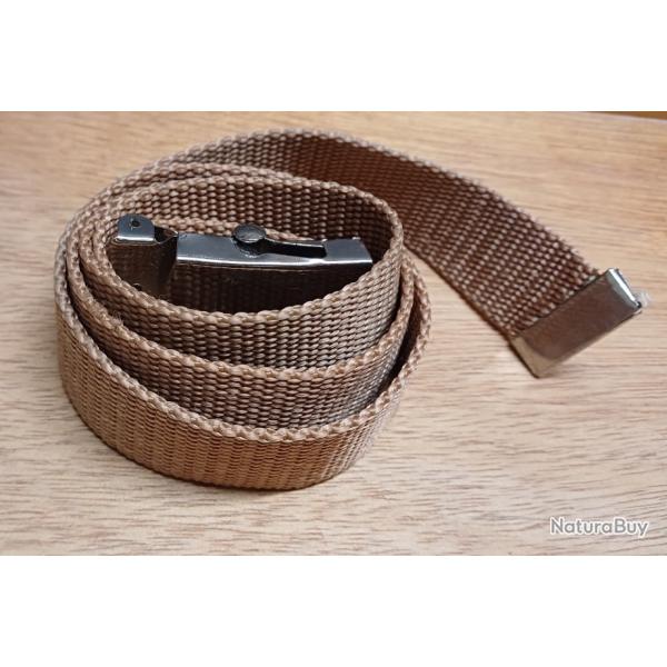 Authentique ceinture militaire franaise rglementaire TTA kaki pour treillis