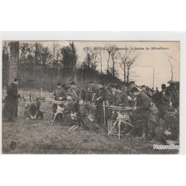 CPA-EPINAL INFANTERIE- SECTION DES MITRAILLEUR