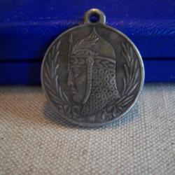 médaille russe, argent ou métal argenté