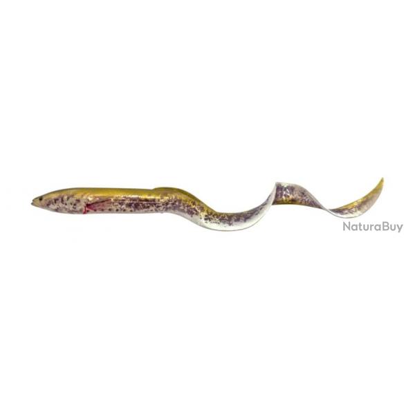 Leurre SAVAGE GEAR Real Eel 30cm Green Lamprey