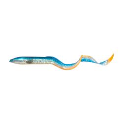 Leurre SAVAGE GEAR Real Eel 40cm Blue Fegis Eel
