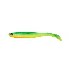 Leurres SAVAGE GEAR Slender Scoop Shad 9cm à l'unité Green Yellow