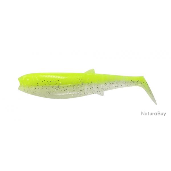 Leurre SAVAGE GEAR Cannibal Shad 8cm  l'unit Fluorescent Yellow Glow