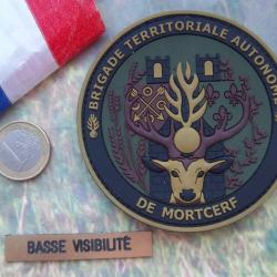 écusson militaire Mortcerf Seine-et-Marne gendarmerie Brigade territoriale autonome (BTA)