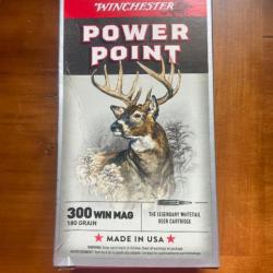 Winchester PowerPoint 300wm - 180 grains