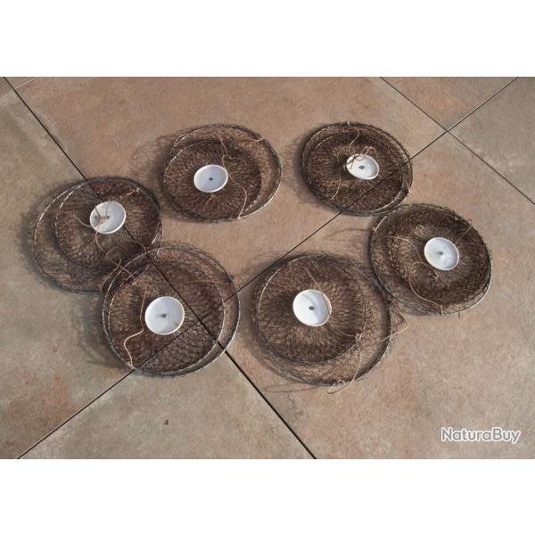 Lot de 6 balances  crevisses