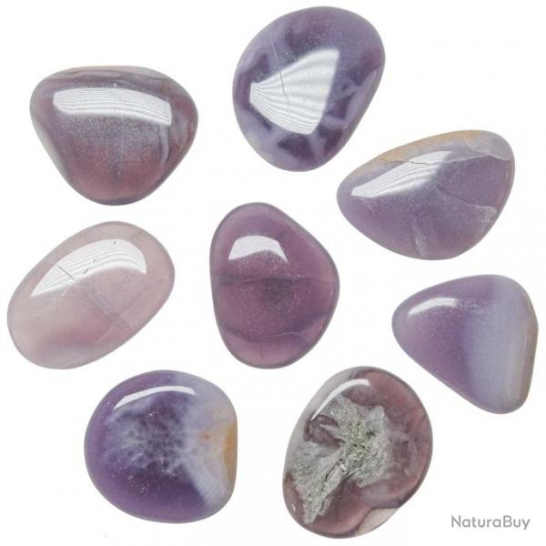 Galet plat fluorite violette - A l'unit