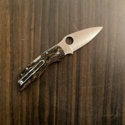 VEND COUTEAU SPYDERCO CHAPPARRAL RAFFIR NOBLE