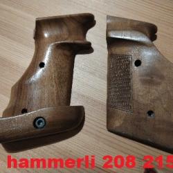 poignees tir sig hammerli model 208 215 et international