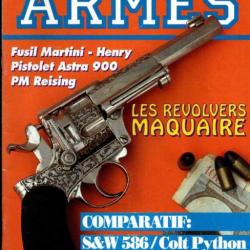 l'amateur d'armes 115 , révolvers maquaire, armes lourdes waffenfabrik mauser part 2 mg-81,