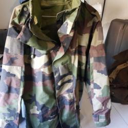 ensemble PARKA camouflage goretex armée légion airsoft