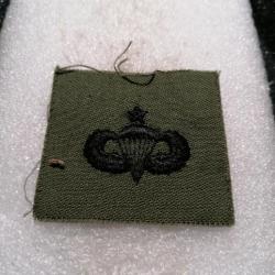 Brevet armée us PARA AIRBORNE GLIDER PARACHUTISTE KAKI ORIGINAL 2