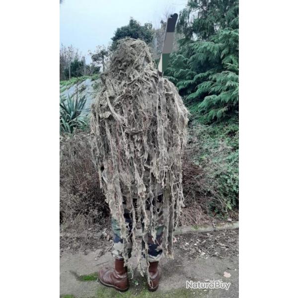 Ghillie sniper