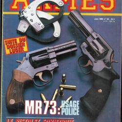 l'amateur d'armes 55 p 08 part 2 , pistolet air comprimé hw 45, mr 76 tir de police, sako forester