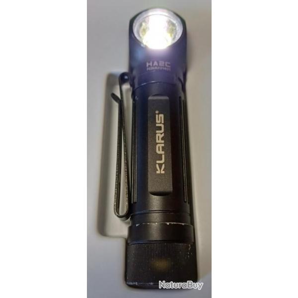 Lampe de poche Klarus HA2C frontale 3200 Lumens avec accessoires!