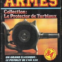 l'amateur d'armes 67 protector de m.turbiaux, toz35, mp40 marushin, beretta serie 81, mauser 1896,