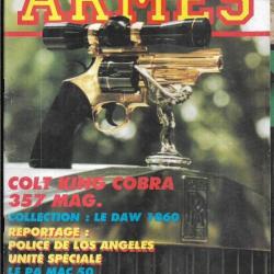 l'amateur d'armes 68 ppsh 41, colt king cobra 357 mag, winchester 100 , revolver enfield mk 2