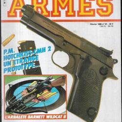 l'amateur d'armes 51 beretta mod.952, hotchkiss cmh 2 prototype, couteaux de chasse lefaucheux,