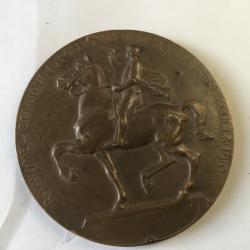 VENDU PAR LE-CUIRASSIER BELLE MÉDAILLE BRONZE ROYAUME BELGIQUE EXPOSITION UNIVERSELLE BRUXELLES 1910