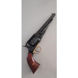 Révolver poudre noire Pietta 1858 Remington New Model Army acier calibre 44 8"