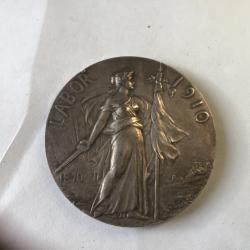 VENDU PAR LE-CUIRASSIER BELLE MÉDAILLE BRONZE LABOR 1910