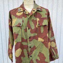 veste camouflée Italie Bataillon San Marco 60's