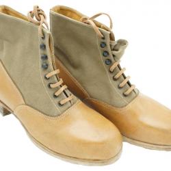 Bottes basses Allemandes de l'Afrika Korps T-41 Repro