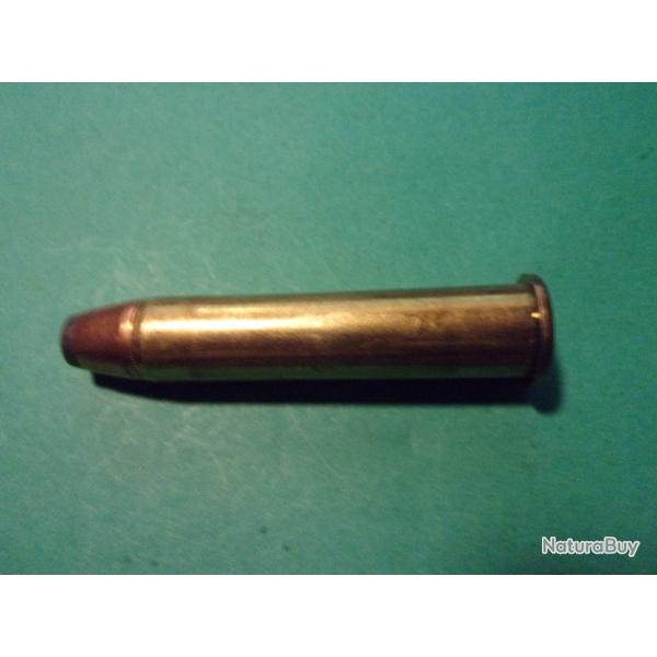 1 munition de chasse en 45-70 GOVT W-W,tui laiton, balle plomb chemise tte creuse