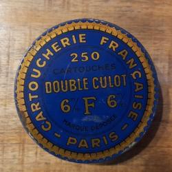 Boite de 250 bosquettes 6mm double culot CARTOUCHERIE FRANCAISE PARIS (collection)