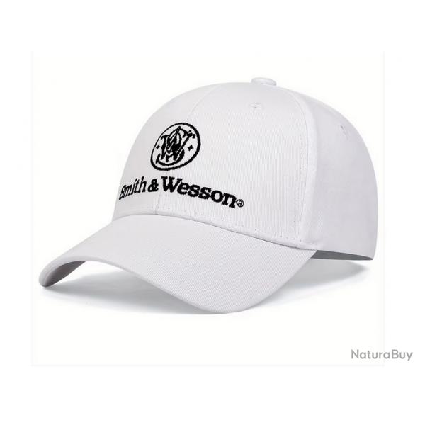 Casquette Smith Wesson Blanche