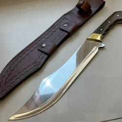 Machette massive 54cm forgé LLF série chasse enchère