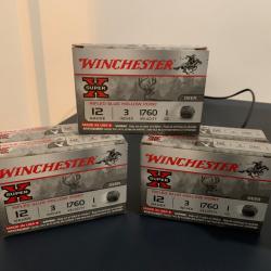 25 Cartouches slug 12/76 Winchester Super X