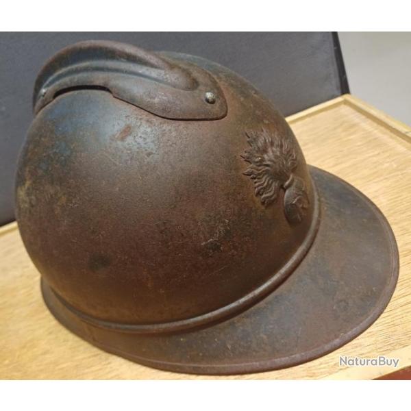 Casque Adrian WW1 mod 1915 Infanterie / Cavalerie - 14/18 - poilu
