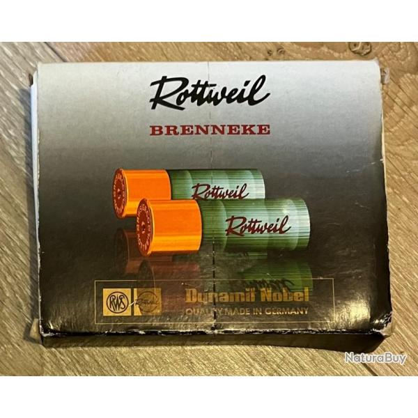 Bote de 10 Rottweil brenneke 12-70