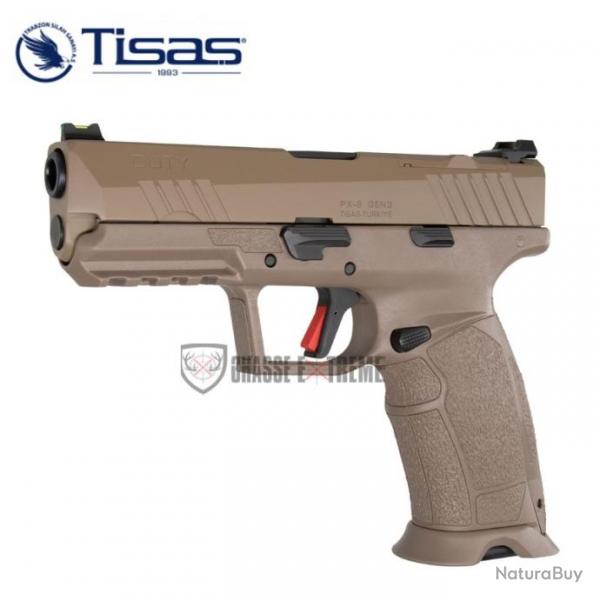 Pistolet TISAS PX-9 Duty Gen3 4'' Cal 9x19 mm Fde