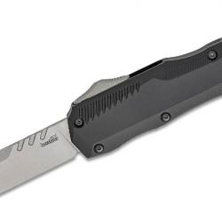 Couteau Kershaw Livewire OTF AUTO Black Lame Tanto Acier CPM-MagnaCut Manche Alu Clip USA KS9000TSW