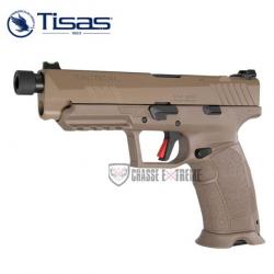 Pistolet TISAS PX-9 Tactical 5'' Cal 9x19 mm Fde Fileté