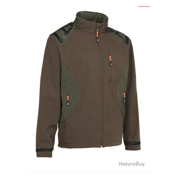 Wahoo !! Blouson Chasse Softshell Kaki