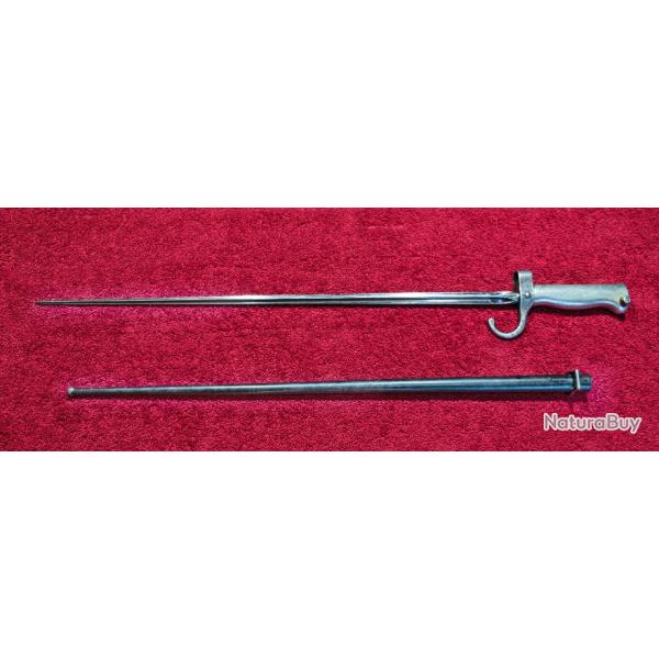 Baonnette sabre modle 1907 pour carabine de tir sngalaise Berthier modle 1907  Colonial .