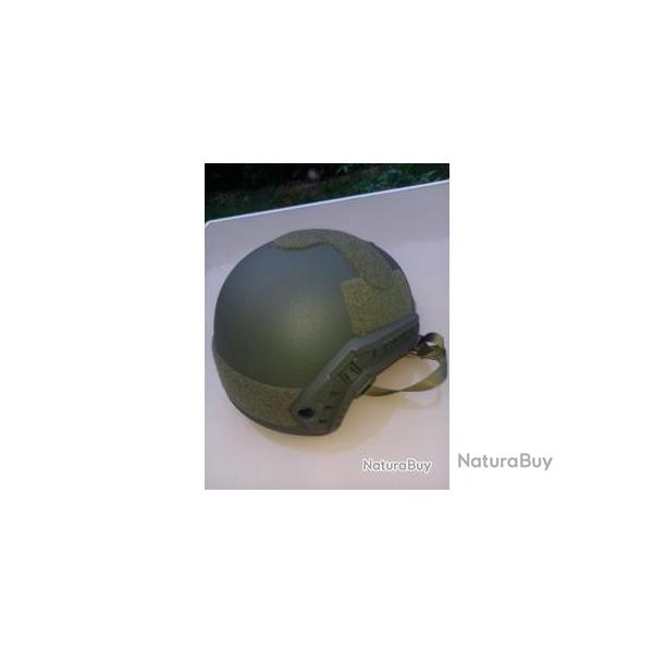 CASQUE PARE BALLE BALISTIQUE IIIA TAILLE 55-62