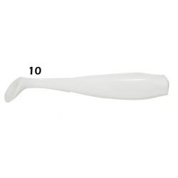 DELALANDE LOT DE 10 CORPS SWAT SHAD 11CM - BLANC