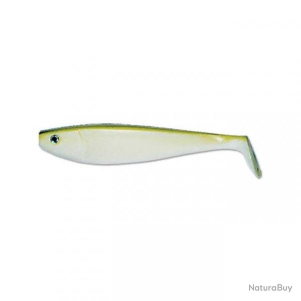 DELALANDE LOT DE 10 SHAD GT 11CM - BLANC NACRE DOS AYU