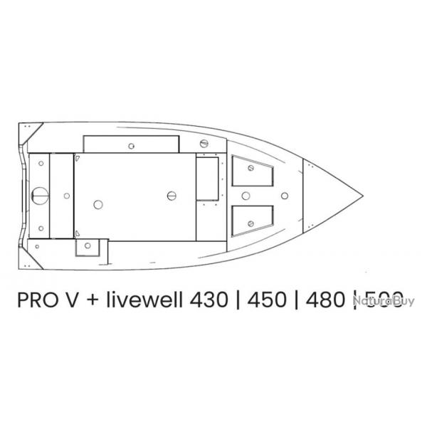 BREMA PRO V 450 Sans console Avec vivier