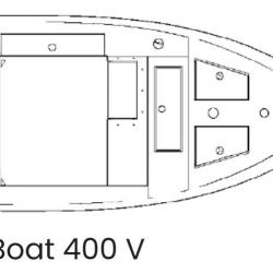 BREMA BASS BOAT 400 Sans console