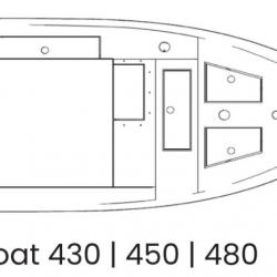 BREMA BASS BOAT 430 Sans console