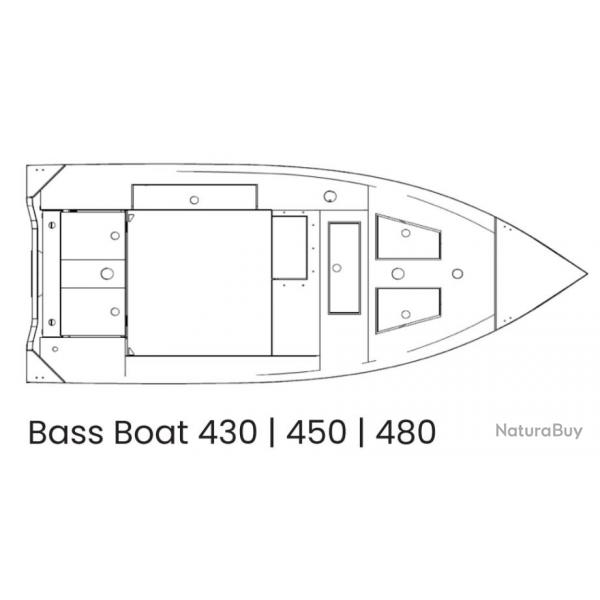 BREMA BASS BOAT 450 Sans console