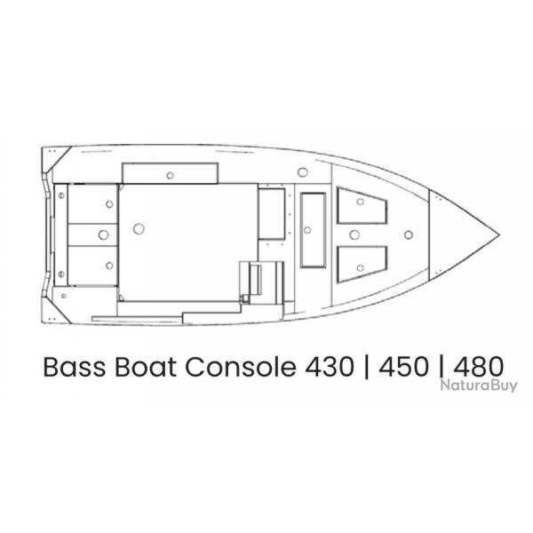 BREMA BASS BOAT 430 Simple console